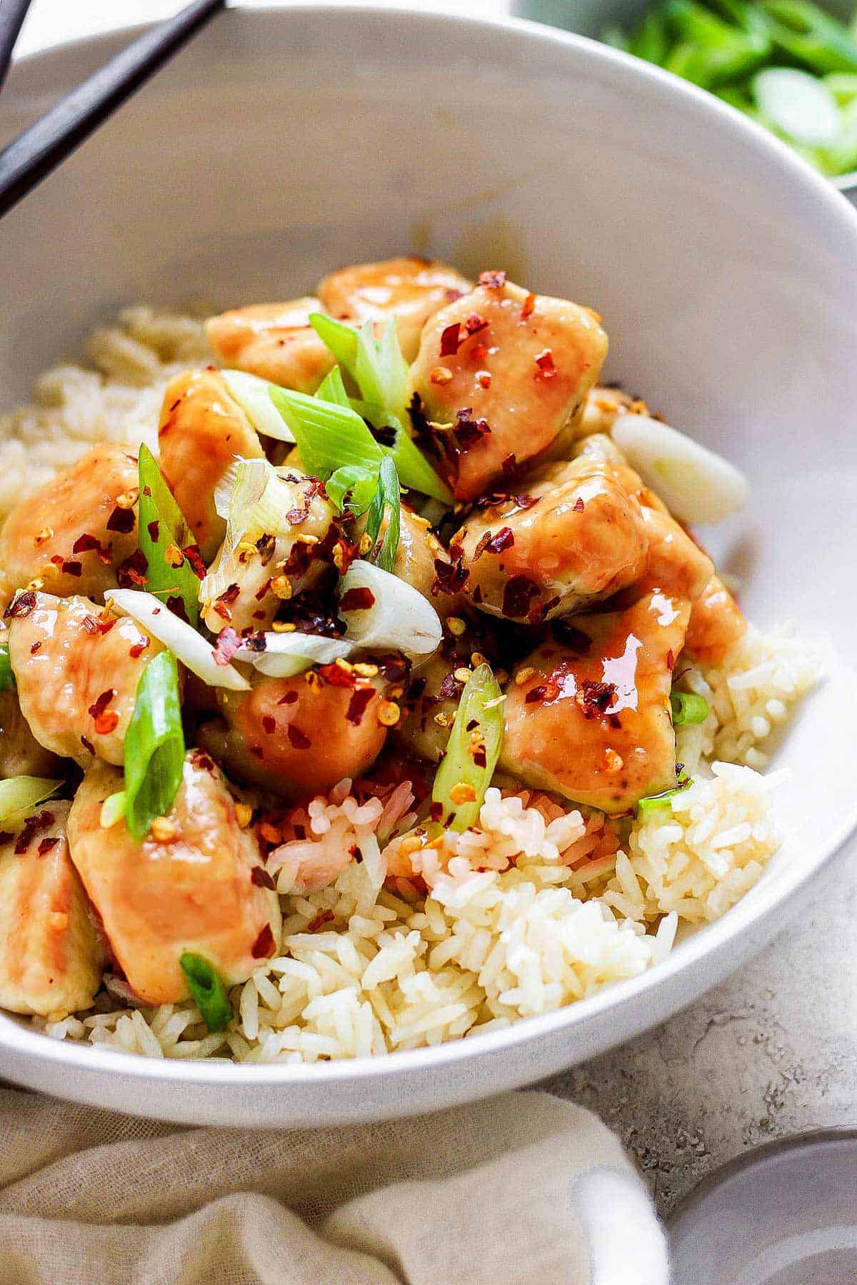 Honey Sriracha Chicken Stir Fry (1)