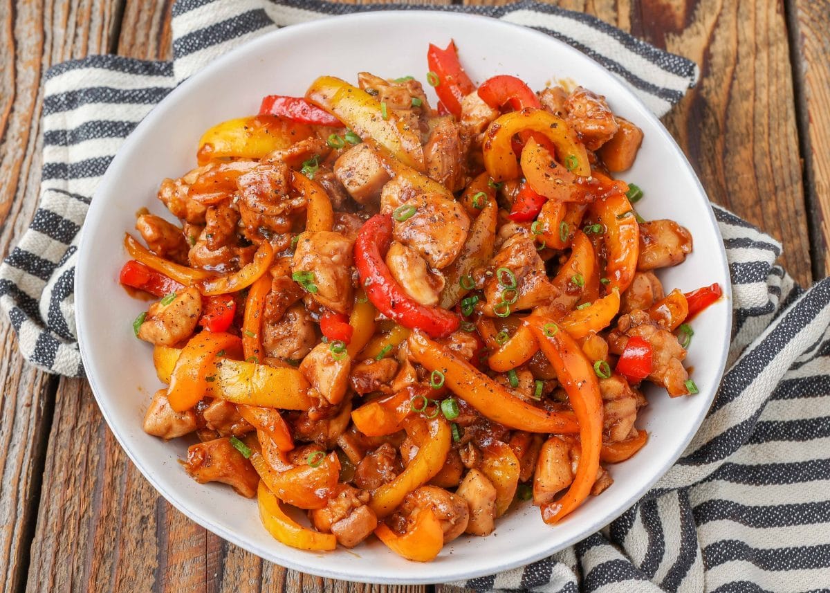 Honey Sriracha Chicken Stir Fry (2)