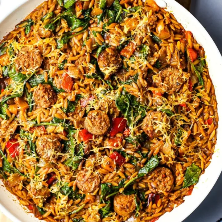 Italian Sausage Orzo (1)
