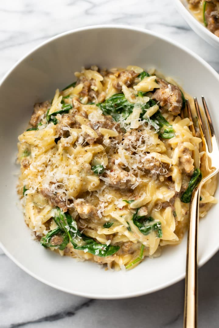 Italian Sausage Orzo (1)