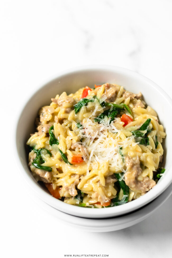 Italian Sausage Orzo (2)