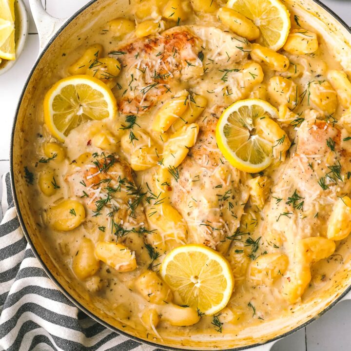 One-pan Lemon Gnocchi Chicken (1)