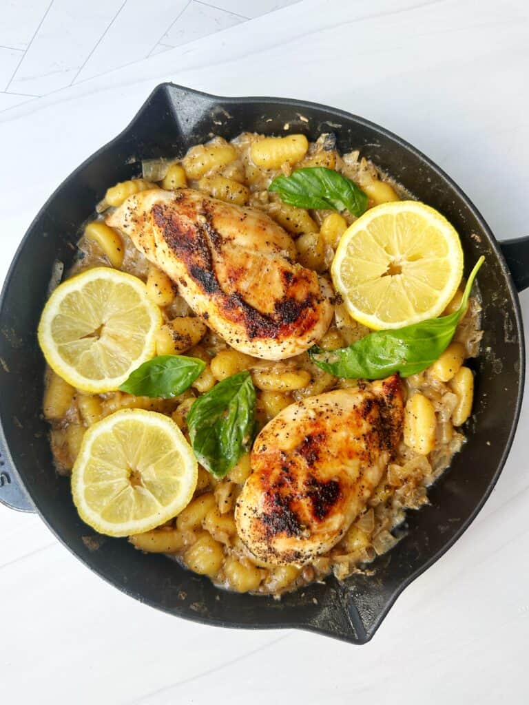 One-pan Lemon Gnocchi Chicken (3)