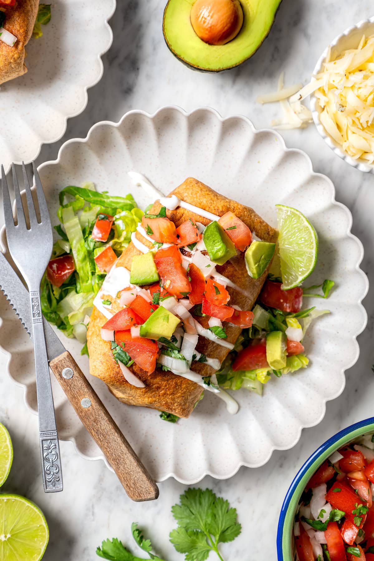 Crispy Chicken Chimichangas (4)
