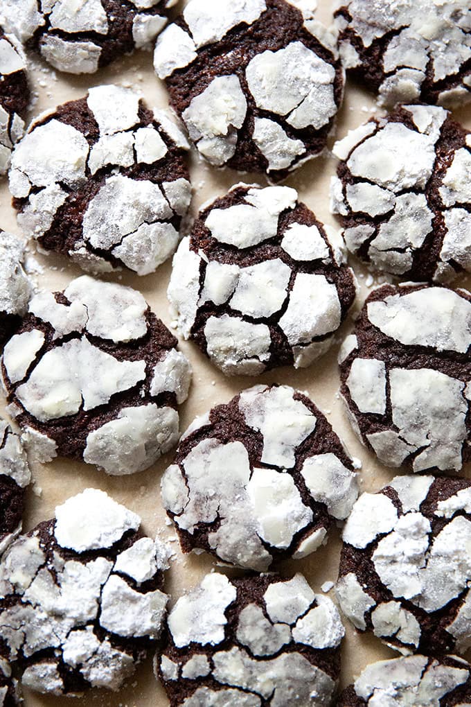 Double Chocolate Crinkle Cookies (2)