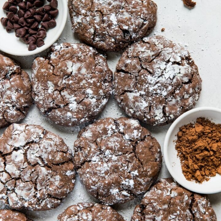 Double Chocolate Crinkle Cookies (3)