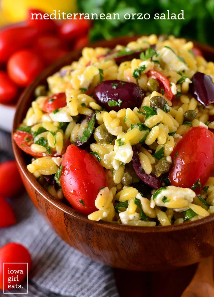 Mediterranean Orzo Salad (2)